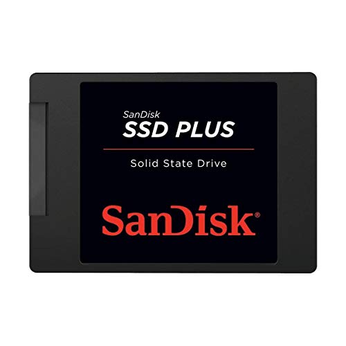 SanDisk SSD PLUS 1 TB Sata III 2.5 Inch Internal SSD, Up to 535 MB/s, Black - Click to Buy