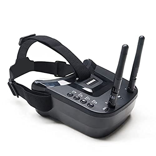 5.8Ghz FPV Goggles, Arris VR-009 Video Headset 5.8G 40CH HD 3 inch 16:9 Display Mini FPV Goggles FPV Quadcopter Drones