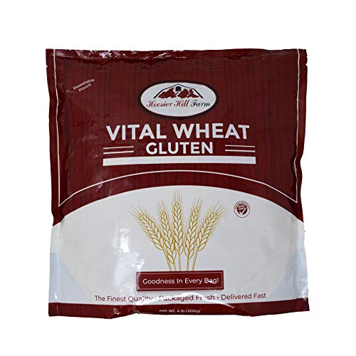 Hoosier Hill Farm Vital Wheat Gluten, High in Protein, NON-GMO 4 lbs - Click to Buy