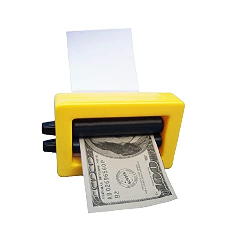 Milesmagic Magician Money Maker Wonder Trick Printing Machine Close Up Magic Printer Effect - Kids, Yellow