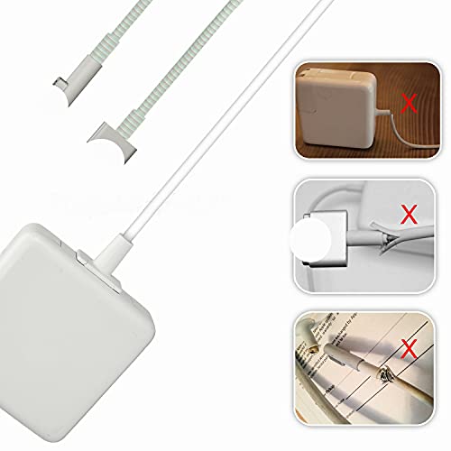 Charger Cable Protector，MAC-Book Adapter Cable Saver Compatible with 45W/60W/85W, Dual Ends Protector,1Pack - Click to Buy