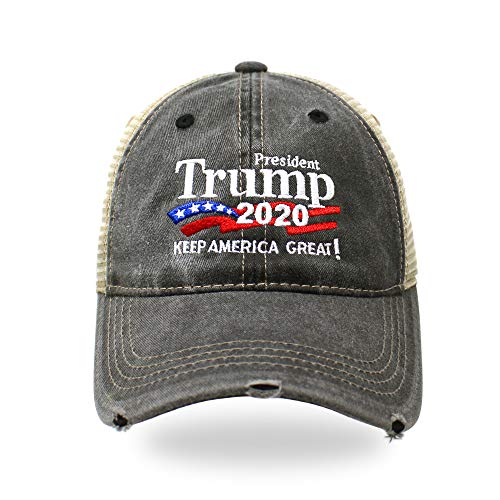CHOK.LIDS Trump 2020 Keep America Great Campaign Embroidered US Hat Baseball Trucker Cap New TC101/2 - Click to Buy