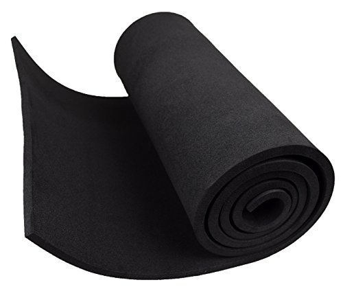 (Extra Stiff Black 0.6cm Thick) - XCEL Large, Value Roll, Cosplay Fabrication Roll, Craft Foam, Perfect Cosplay Padding, DIY Project Sheet 140cm x 30cm x 0.6cm Made in USA - Click to Buy