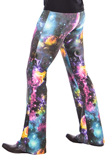 Revolver Fashion/Funstigators Festival Clothing: Men's Psychedelic Flared Bell Bottoms - Made in USA - Click to Buy