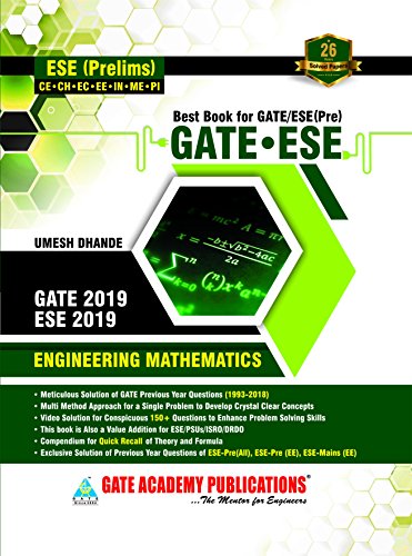 GATE 2019:Engineering Mathematics - Click to Buy