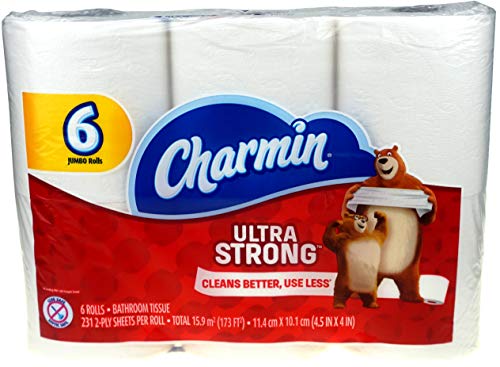 Charmin Ultra Strong Bathroom Tissue - 6 Jumbo Rolls - Click to Buy