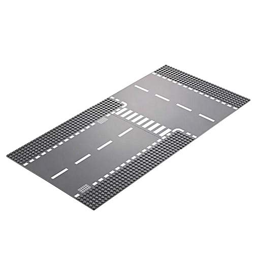 LEGO City Straight and T Junction 60236 Building Kit (2 Pieces) - Click to Buy