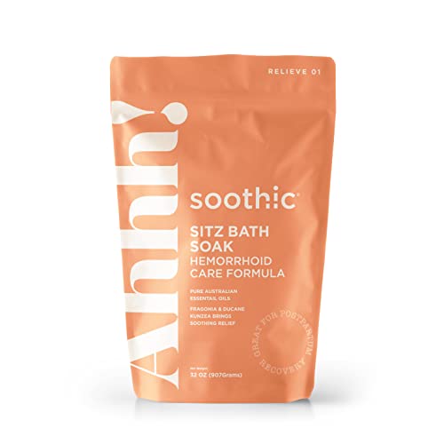 AHHH SOOTHIC - Bums The Word, Soothic Sitz Bath Soak, Postpartum Essentials, Epsom Salt Hemorrhoid Treatment, Bartholin Cysts, We Give A Sitz .. - Click to Buy