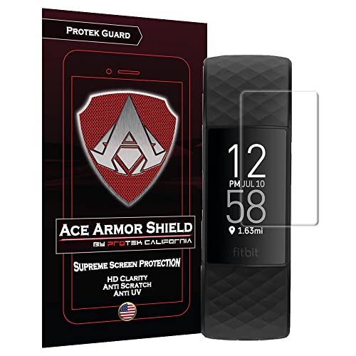 ACE ARMOR SHIELD Premium Screen Protectors for the Fitbit Charge 6 and Charge 5 (CHARGE 4) - Click to Buy