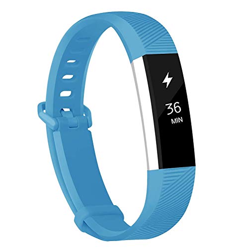 Fundro Replacement Bands Compatible with Fitbit Alta and Fitbit Alta HR, Newest Sport Strap Wristband with Secure Metal Buckle - Click to Buy