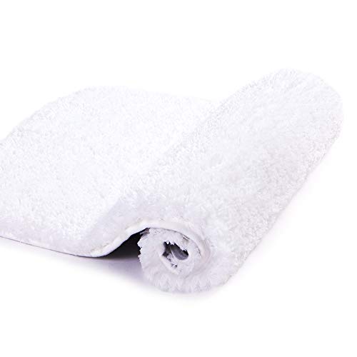 Walensee Bath Rug for Bathroom Non Slip Bathroom Mat (20 x 32, White) Water Absorbent Soft Microfiber Shaggy Bathroom Rug Machine Washable Bath Mat for Bathroom Thick Plush Shower Mat - Click to Buy