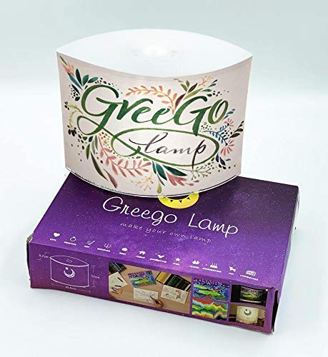 Artsy Store Night Lamp Greego LED Table Lamps for Bedroom Nursery lamp Unique Gifts Ideal with Customized Lamp Shades for Kids Night Light Life TIME Warranty - Click to Buy