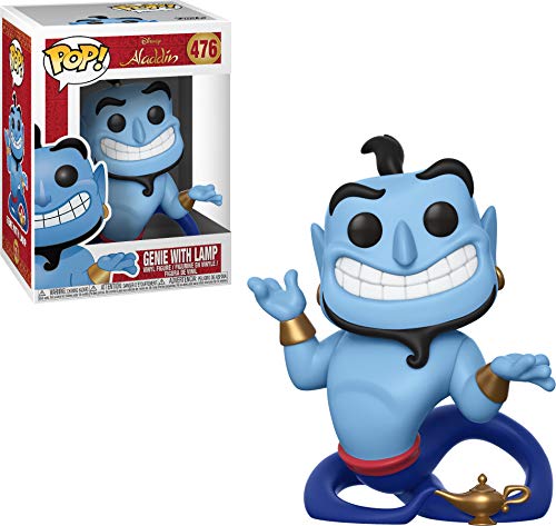 Funko 35757 Pop! Disney: AladdinGenie with Lamp, Multicolor - Click to Buy