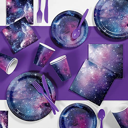Creative Converting Galaxy Party Birthday Party Supplies Kit Serves 8 - Click to Buy