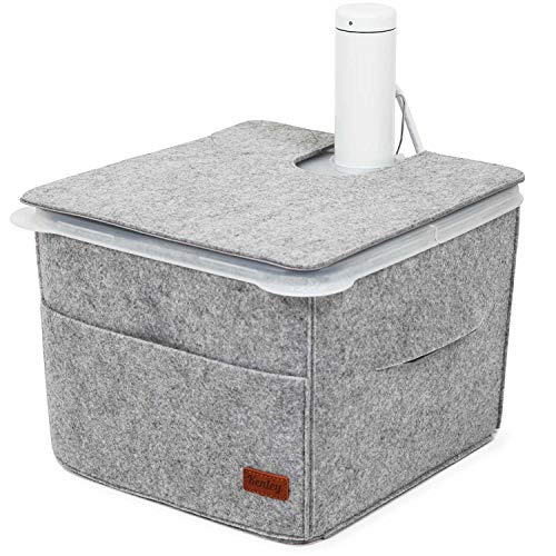 Sous Vide Container Sleeve - Insulating Cover for Rubbermaid 12 Quart Container with Lid - Heat Retention & Countertop Protection - Compatible with Side & Corner Mount Lids & Accessories - Click to Buy