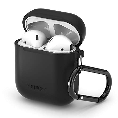 Spigen Silicone Case Designed for Apple Airpods Case Cover (2016) - Black - Click to Buy