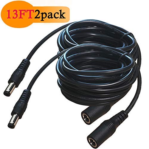 Câble d'extension DC 5.5 mm x 2.1 mm 2-Pack Black - Click to Buy