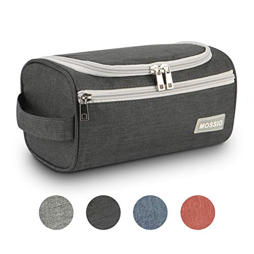 Toiletry Organizer,Mossio Airplane Vacation Travel Bag for Shampoo, Personal Items Black - Click to Buy
