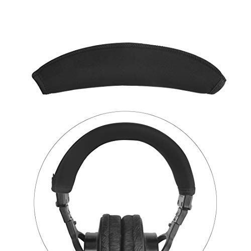 Linkidea Bandeau Protector, Compatible avec Sony MDR V6, V600, V900, Z600, 7506 Casque Arceau de Remplacement Housse/de Remplacement Bandeau Coussin réparation pièces/Installation Facile DIY (Noir) - Click to Buy