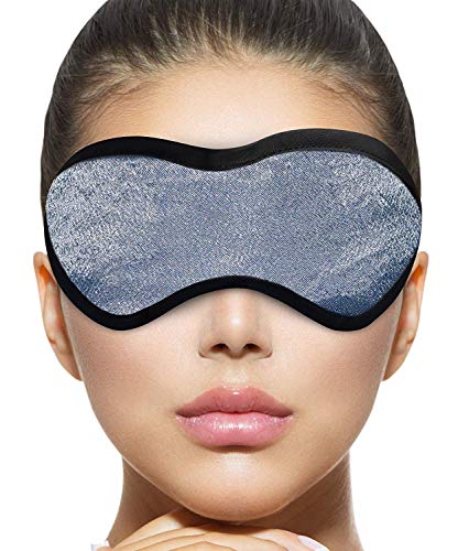 Dry Eye Mask, Warm Moist Heat Eye Compress, Stye Treatment a Premium, Professional Eye Compress, Machine Washable Cover and All Natural Eyelid Wipes. - Click to Buy