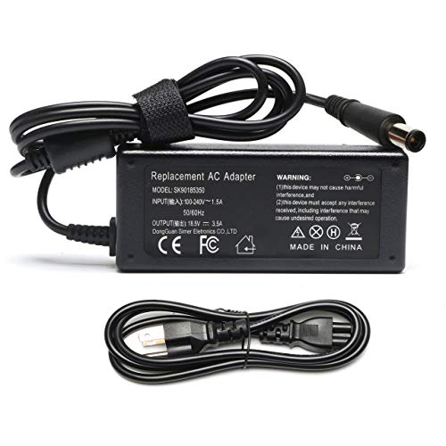 65w Laptop Charger for HP EliteBook Folio 840 450 9480m 9470m ProBook 430 G1 G2 440 455 645 650 655 250 255 EliteBook Revolve 810 G1 G2, 820 G1, 725 G2, 745 G2, UL Listed 18.5V 3.5A Power Adapter - Click to Buy