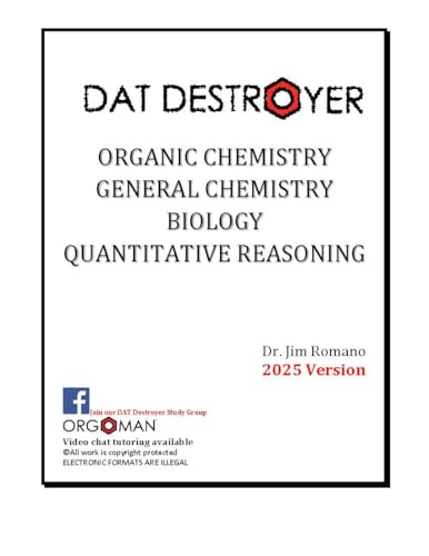 2025 DAT Destroyer Study Guide: Ace the Dental Admission Test with Expert Tips and Practice - Click to Buy