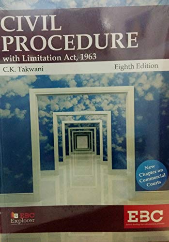Civil Procedure with Limitation Act 1963 with New Chapter on Commercial Courts - Authoritarian Text Book on Civil Procedure Code - Latest Edition - Click to Buy