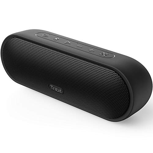Tribit MaxSound Plus 24W Bluetooth Wireless Speakers,Powerful Louder Sound&Exceptional XBass(Independent XBass Button),Built in Mic,IPX7 Waterproof,20H Playtime,100ft BT Range for Party/Travel,Black - Click to Buy