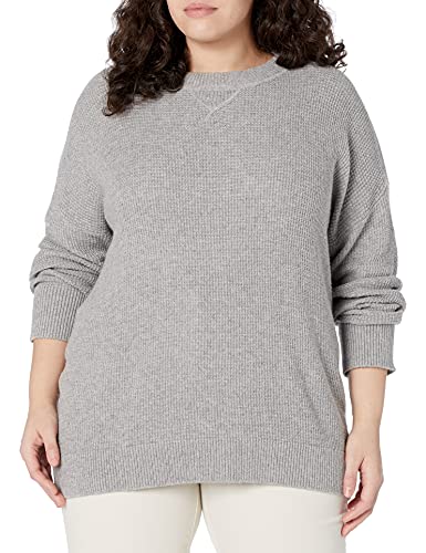 Amazon Brand - Goodthreads Women's Wool Blend Thermal Stitch Crewneck Sweater - Click to Buy