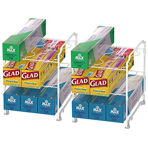 NEX Küchenpapier-Organizer, stapelbar, 2 Stück - Click to Buy