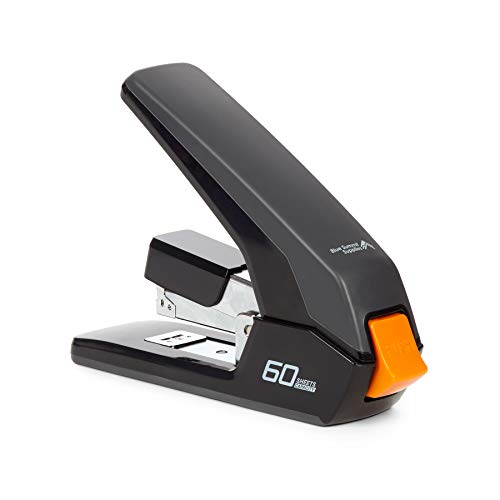 Blue Summit Supplies Effortless Stapler, Lightweight Ergonomic Design, Easy to Load Heavy Duty Stapler, 60 Sheet Capacity, Includes 2000 Standard Staples - Click to Buy
