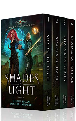 The Hidden Magic Chronicles Boxed Set: Shades of Light, Shades of Dark, Shades of Glory, Shades of Justice - Click to Buy