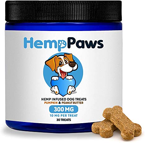 Calming Treats for Dogs - Hemp Oil for Dogs - Relieves Anxiety and Stress - Arthritis Hip and Joint Pain Relief - Health and Mobility Support - Natural - Homemade Style - Dog Chews - Made in Colorado