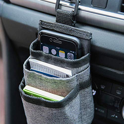 Chris.W Automotive Air Vent Catch All Storage Organizer Car Cell Phone Holder Sunglasses Car Caddy(Grey) - Click to Buy