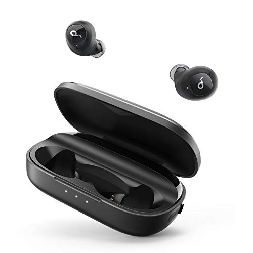 Soundcore Liberty True Wireless Earbuds, 100 Hour Playtime, Graphene Sound, Fast Charging, Secure Fit, Bluetooth 5, Easy Pairing, Sweatproof True Wireless Earbuds with Smart AI, Stereo Handsfree Calls, Black - Click to Buy