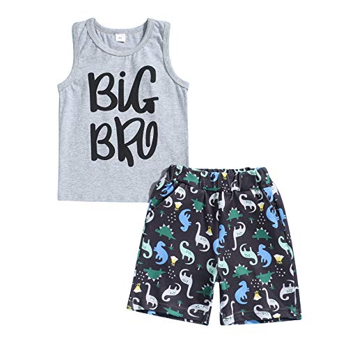 itkidboy Toddler Baby Infant Boy Clothes Mr Steal Your Girl Vest T-Shirt+Soild Color Shorts Summer Outfit Set - Click to Buy