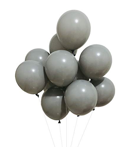 Gray Balloons zorpia 5 Inches Thicken Latex Balloons 100 Pack for Wedding Party Baby Shower Christmas Birthday Carnival Party Decoration Supplies - Click to Buy