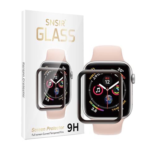 2 Pack - Liquid Tempered Glass Screen Protector Compatible for Apple Watch Full Coverage Protective Foil 9H 2.5D (38MM) - Click to Buy