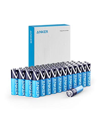 Anker Alkaline AA Batteries (48-Pack), Long-Lasting & Leak-Proof with PowerLock Technology, High Capacity Double A Batteries with Adaptive Power and Superior Safety (Non-Rechargeable) - Click to Buy