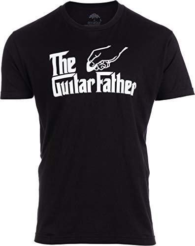 The Guitar Father | Funny Music Player Musician Pick Humor Men Women Joke T-Shirt - Click to Buy