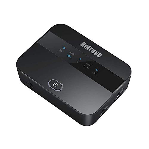 Bluetooth 5.0 Transmitter and Receiver, 2 in 1 Wireless Dual 3.5mm AUX Audio Adapter with PC USB Audio for Wired Speaker/TV/Car/MP3/Home Audio Syetem/Headphone - Click to Buy