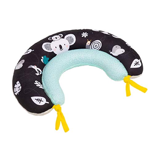 Taf Toys 2 in 1 Tummy-Time Soft Baby Developmental Cushion for 0-5 Months, Newborns and Infants Fun Play Time on Tummy