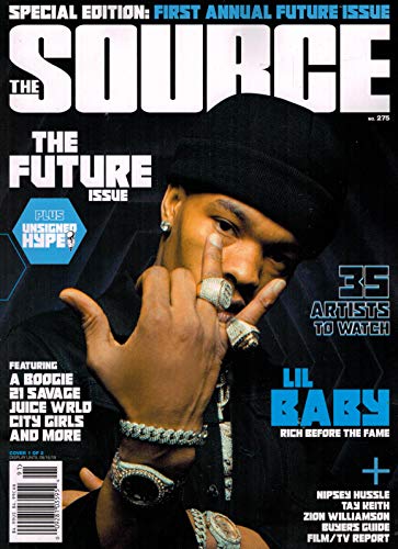 THE SOURCE Magazine (June, 2019) Issue 275, ( Cover varies ) THE FUTURE ISSUE, LIL BABY ,A boogie, Nipsey Hussle, Tay Keith, Zion Williamson - Click to Buy