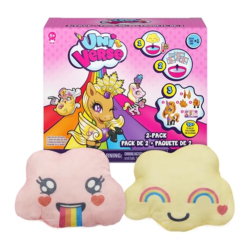 Uni-Verse 2-Pack, Collectible Surprise Unicorns with Mystery Accessories (Styles May Vary) - Click to Buy