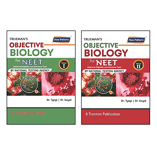 Trueman's Objective Biology for NEET - Vol. I & II (2019-2020) - Click to Buy