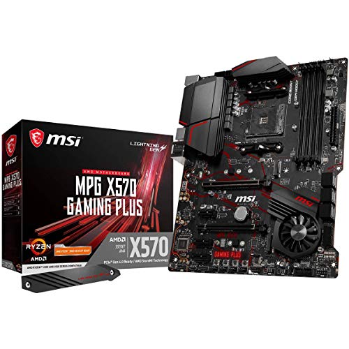 MSI MPG X570 GAMING PLUS AMD AM4 DDR4 M.2 USB 3.2 Gen 2 HDMI ATX Gaming Motherboard - Click to Buy