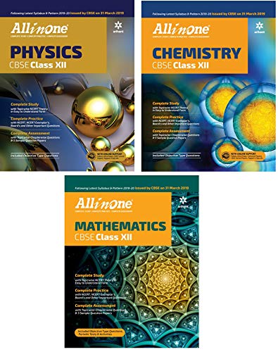 ARIHANT ALL IN ONE PCM,CBSE Class 12th, Physics,Chemistry,Mathematics(Latest CBSE Pattern 2019-20 with5 sample Paper)(CBSE,MAth,Physics,Chemistry,12th)CHAPTER WISE SUMMERY - Click to Buy