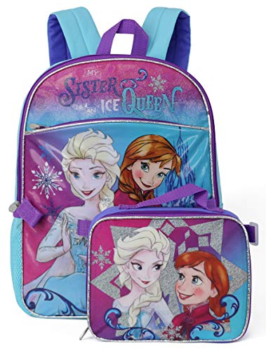 Disney Frozen Backpack with Lunchbox - violet, one size - Click to Buy