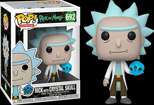 Funko Pop! Animation: Rick and Morty - Rick with Crystal Skull 45438 - Click to Buy