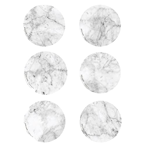 Peel-and-Stick Non-Slip Stickers for Bathtubs - Child-Friendly Bath Essentials, Simple Installation & Maintenance, Stylish Design, Secure Grip - Set of 6 (Marble) - Click to Buy
